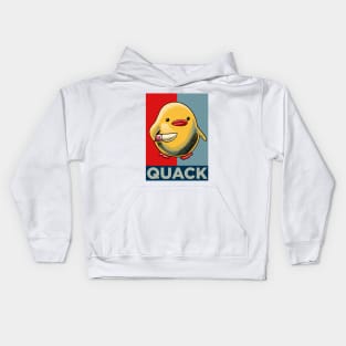 Duck with Knife Meme Kids Hoodie